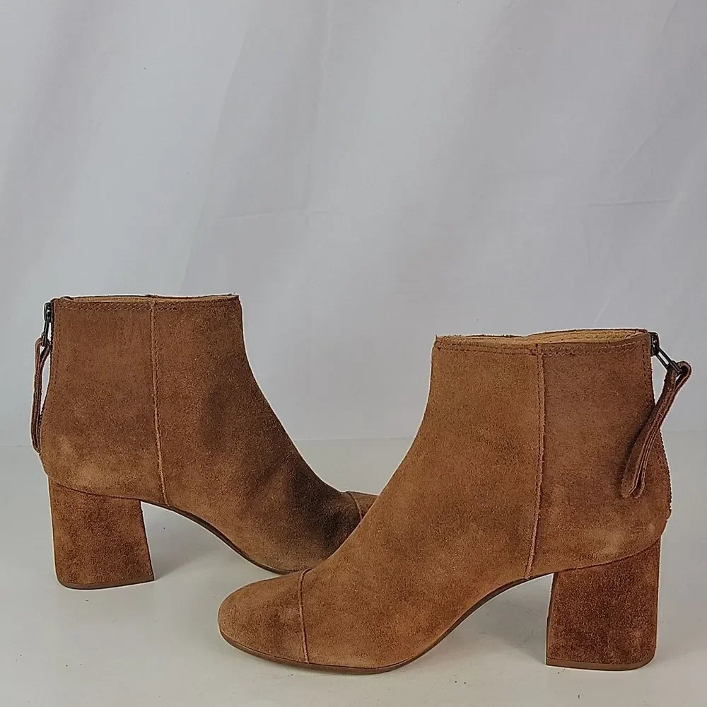 Madewell The Jillian Suede‎ Leather Women's Ankle Boots